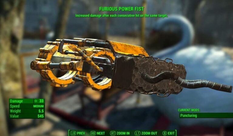 Mejores armas cuerpo a cuerpo Fallout 4
